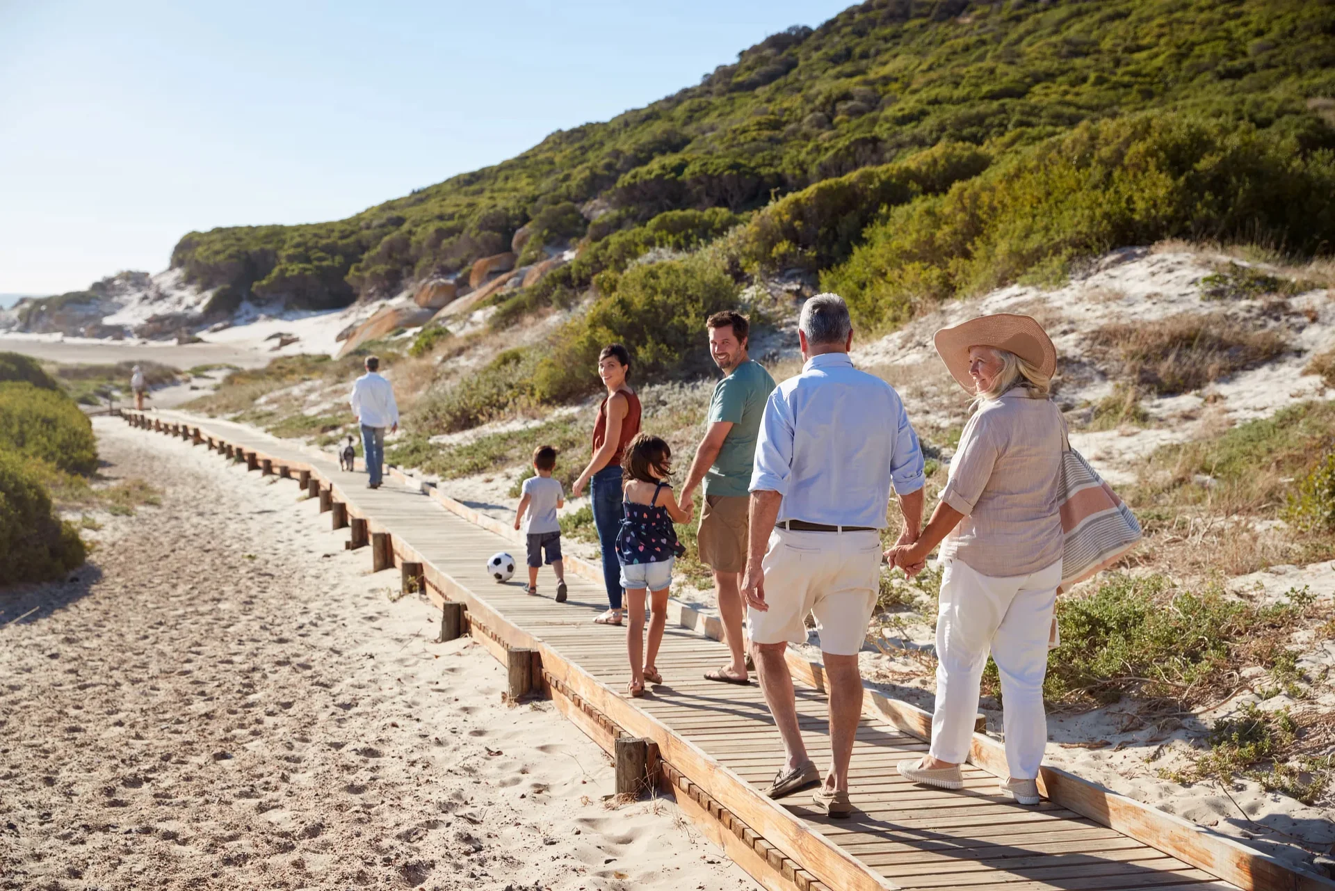 Multigenerational family moments